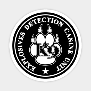 K9 Explosives Detection Canine Unit Magnet